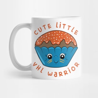 Cute Little VHL Warrior - Von Hippel- Lindau Cupcake design Mug